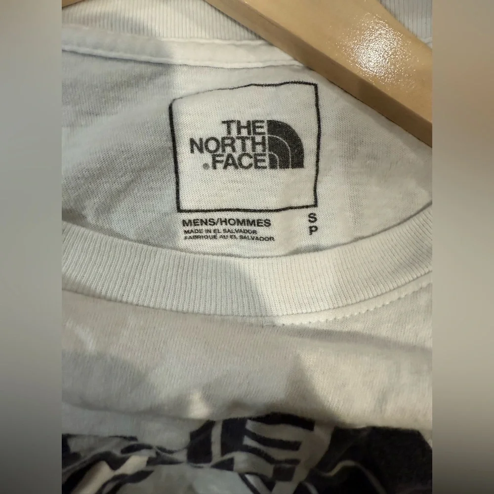 The North Face classic white